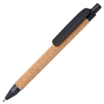 Cork Ball Pen - Black
