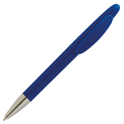 Recycled Hudson Solid Colour Ball Pen - Blue